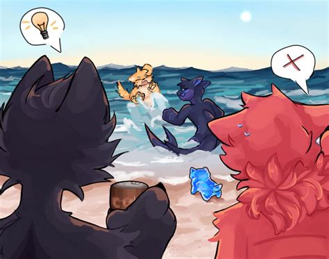 Kaiju Paradise / (beach episode lol) in 2022 | Kaiju art, Kaiju, Furry art