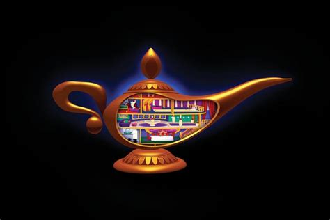 Inside the Genie's Bottle | Genie lamp, Genies, Aladdin lamp