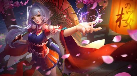 Kagura - Cherry Witch | Mobile legends, Mobile legend wallpaper, Witch ...