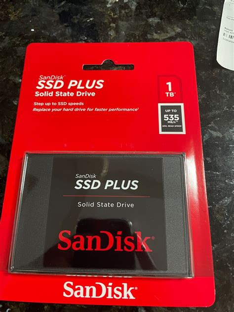 SanDisk SSD Plus 1TB, Computers & Tech, Parts & Accessories, Hard Disks ...