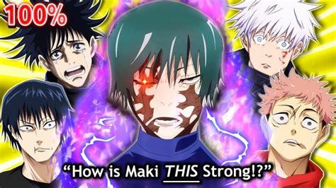 How Strong is Maki Zenin's True Power? - Anime Explained