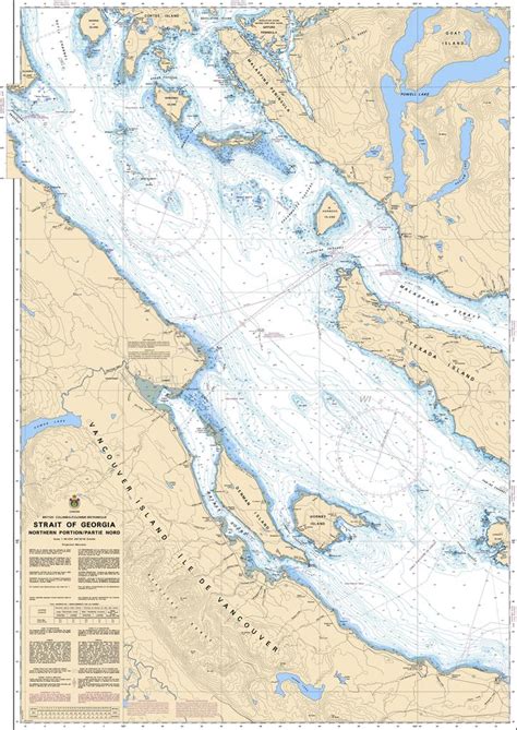 Nautical Charts Tagged "Strait of Georgia" - Captain's Nautical Books ...