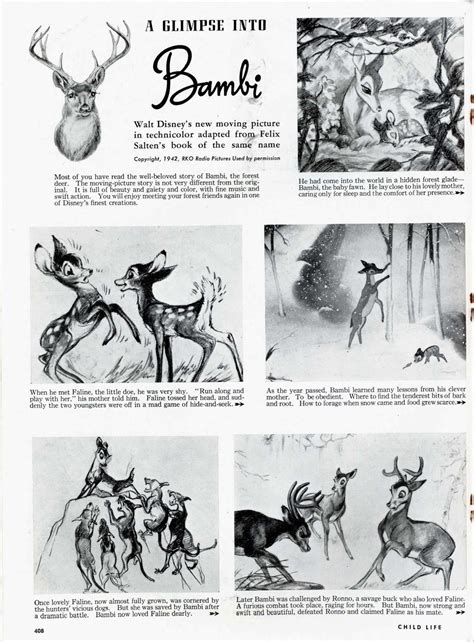 Deja View: Bambi Art | Bambi art, Disney character sketches, Disney ...