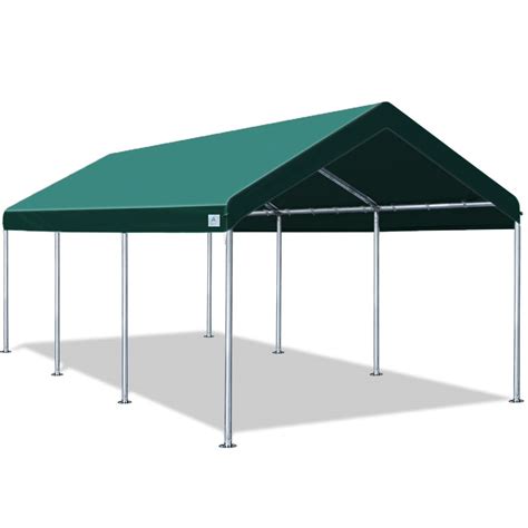 Buy ADVANCE OUTDOOR Adjustable 10x20 ft Heavy Duty Carport Car Canopy ...