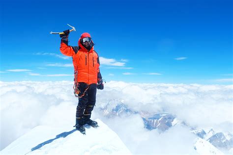 View From The Top Of Mount Everest