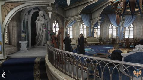 Hogwarts Legacy - Tour the Ravenclaw Common Room - GameSpot