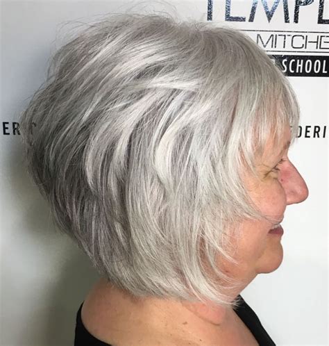 65 Gorgeous Gray Hair Styles to Inspire Your Next Chop | Grey bob ...