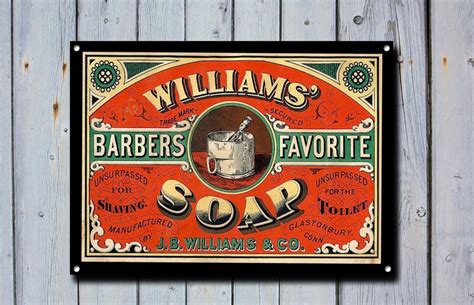 Barber Shop Sign Metal Sign Barber Shop Signs Vintage