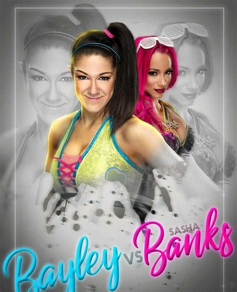 Bayley vs Sasha Banks | Bailey wwe, Wwe divas, Women's wrestling