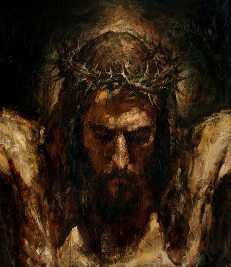 Christ on the Cross 160x145 cm, oil on canvas, 2013 Anatoly Shumkin ...