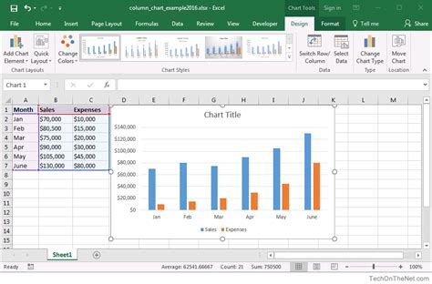 How To Create A Chart Or A Graph In Microsoft Excel | Images and Photos ...