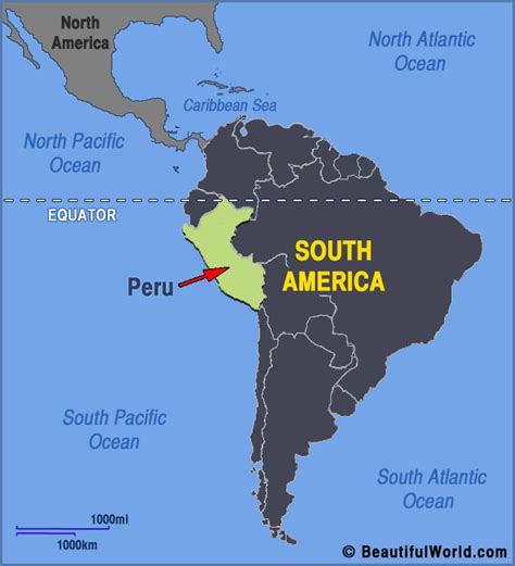 Map of Peru - Facts & Information - Beautiful World Travel Guide