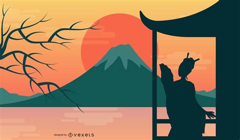 Japanese Art Vector Download