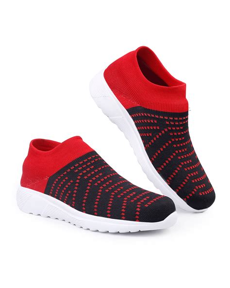 Buy Bucik Men's Black Color Blocked Sneakers Online in India at Bewakoof