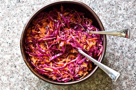 Tangy Purple Cabbage Slaw - Healthy(ish) Appetite