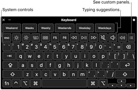 Use the Accessibility Keyboard on Mac - Apple Support