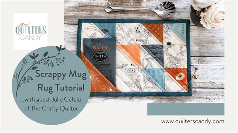 Scrappy Mug Rug Tutorial - Quilters Candy