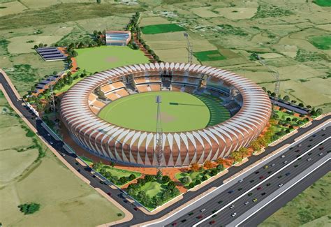 Design Architecture in India: International Cricket Stadium at Gwalior