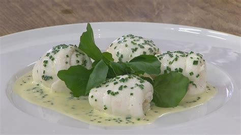 Lemon Sole with White Wine Sauce - James Martin Chef