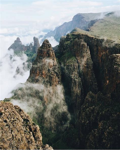 The Majestic Drakensberg Mountains