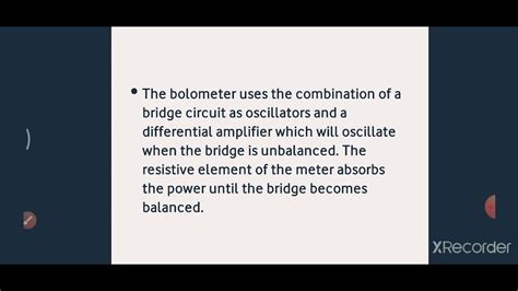 Bolometer | Types , Application |Engineering Measurements & instruments ...