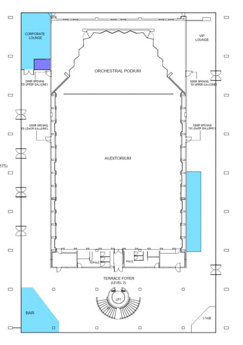 Venue Map » Perth Concert Hall