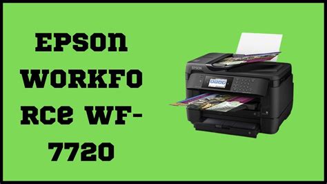 Epson WorkForce WF-7720 Printer Review - YouTube