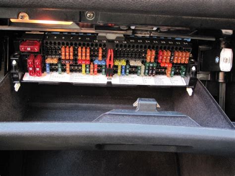 Fuse box diagram BMW E46 1998 - 2006 relay with assignment and location