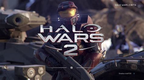 Halo Wars 2 Open Beta Menu - YouTube