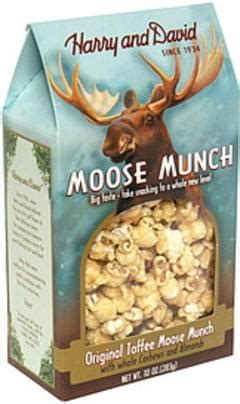 Harry & David Dark Chocolate Moose Munch - 10 oz, Nutrition Information ...