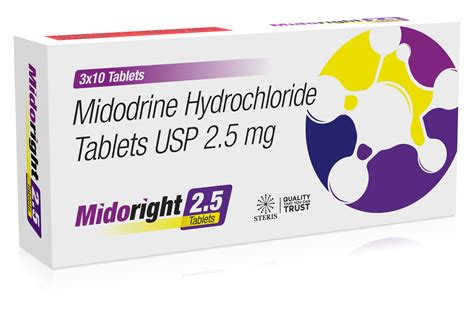 Midodrine Hydrochloride Midoright is a medica | Steris Healthcare PVT Ltd