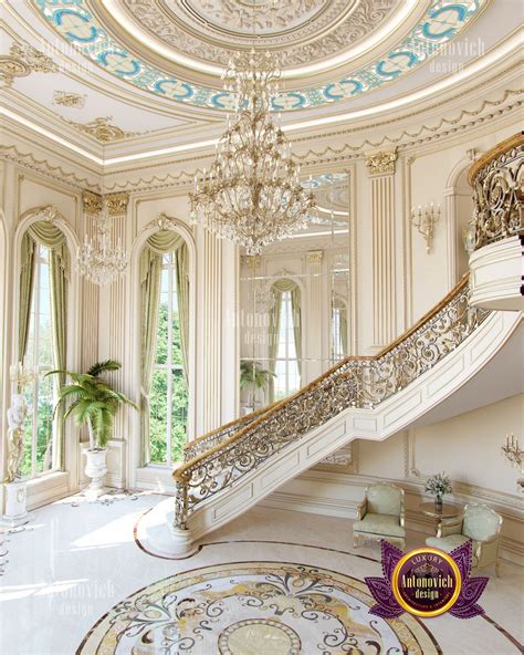 Classical luxury house interior