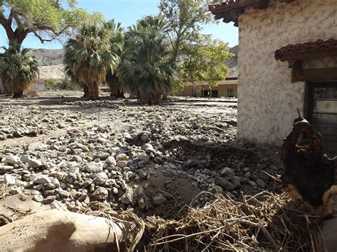 Historic structures at Scotty’s Castle damaged by flood - DesertUSA ...