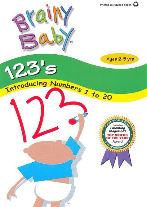 Brainy Baby: 123's - Introducing Numbers 1 to 20 (2002) - | Releases ...