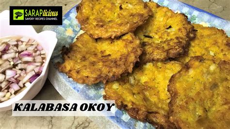 Kalabasa Okoy Recipe | Squash Fritters - YouTube