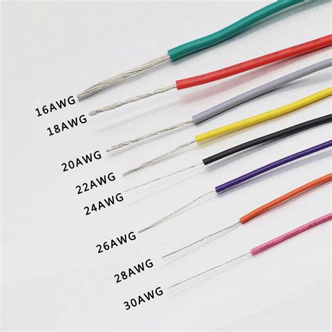 1M/5M/10M 16AWG 18AWG 20AWG 22AWG - 30 AWG Stranded Cable UL1007 Wire ...