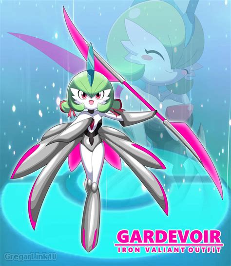 Gardevoir Iron Valiant Outfit by Gregarlink10 on DeviantArt