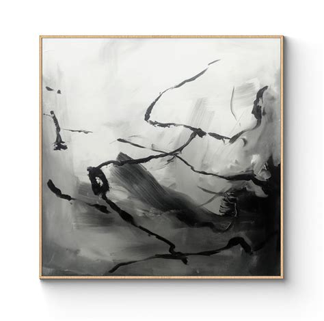 Modern Famous Black And White Abstract Art - Hot modern silver black ...