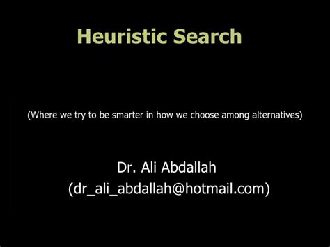 04 search heuristic