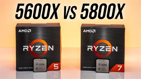 AMD Ryzen 5 5600X vs Ryzen 7 5800X - 6 or 8 Cores? - YouTube