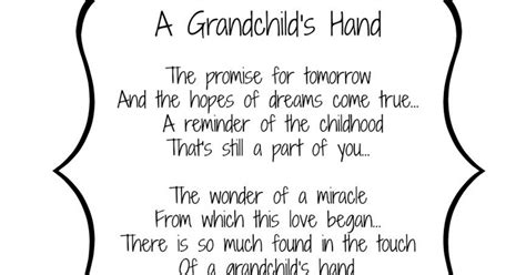 Printable Grandparents Day Poem - Printable Word Searches