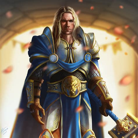 Young Prince Arthas Menethil by lualvaroo on DeviantArt