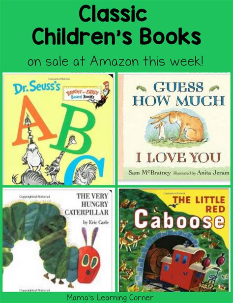 Classic Children's Books on Sale at Amazon This Week! - Mamas Learning ...