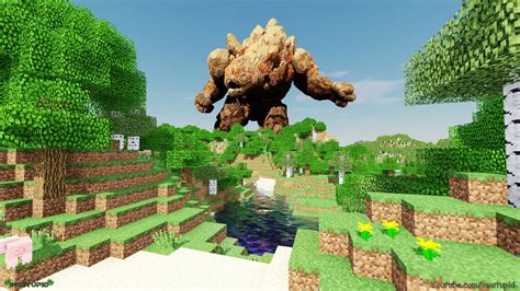 Minecraft Rock Golem Wallpaper - inostupid by inostupid on DeviantArt