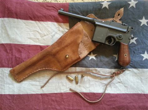 Mauser C96 leather holster by Al-Capony on DeviantArt