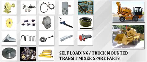 Diesel Automatic Transit Mixer Spare Parts - Transit Mixture Spare ...