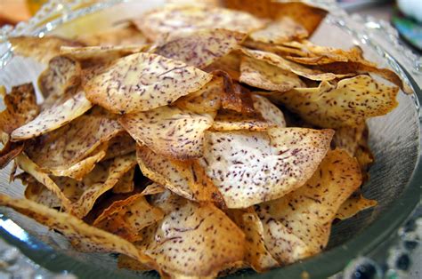 Mashed Thoughts: Make Your Own Taro Chips