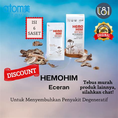 Jual Hemohim Atomy Korea Box Kecil 6 sachet Original | Shopee Indonesia