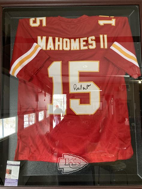 Mahomes Jersey from before his first Chiefs game : r/KansasCityChiefs