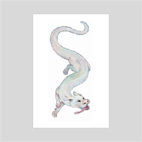 Falkor, an art print by Rachel Carpentier | Story tattoo, Tattoo design ...